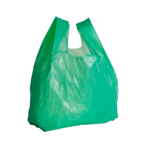 sacola plastica recuperada
