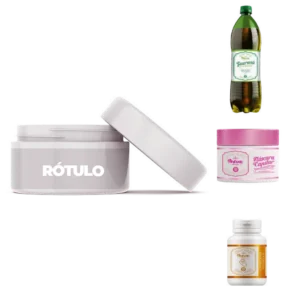 Rótulo Bopp - Ideal para Potes, Garrafas e Frascos.