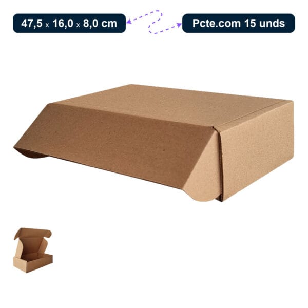 Caixa de papelão para Correio - 475x160x80 - Imagem 4