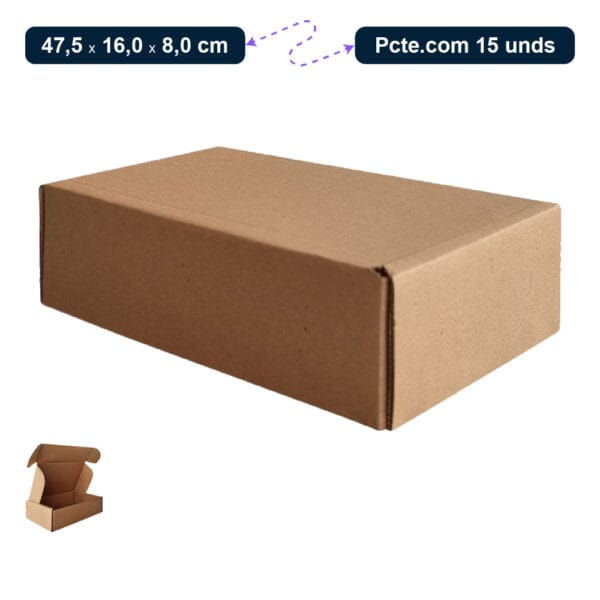 Caixa de papelão para Correio - 475x160x80 - Imagem 3